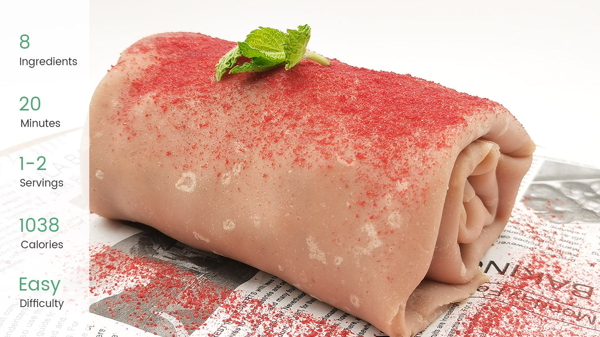 Strawberry Towel Roll with Oreo & Mango-KOOC's Recipes – KOOC Official