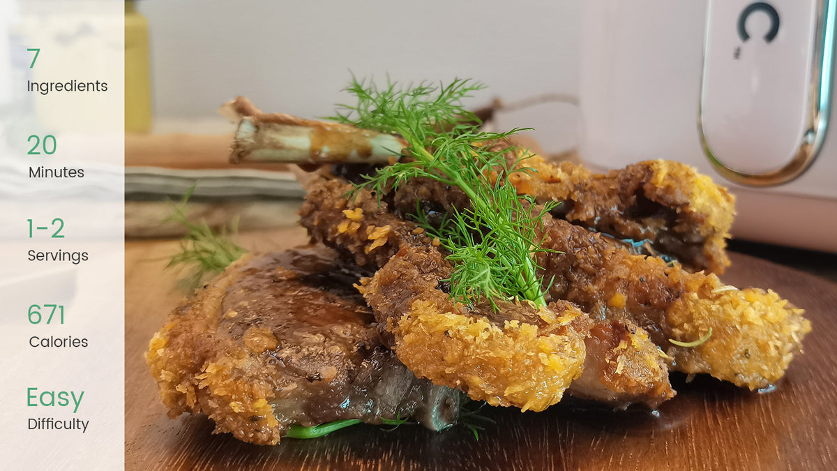 Crispy Black Pepper Lamb Chops-KOOC's Recipes – KOOC Official
