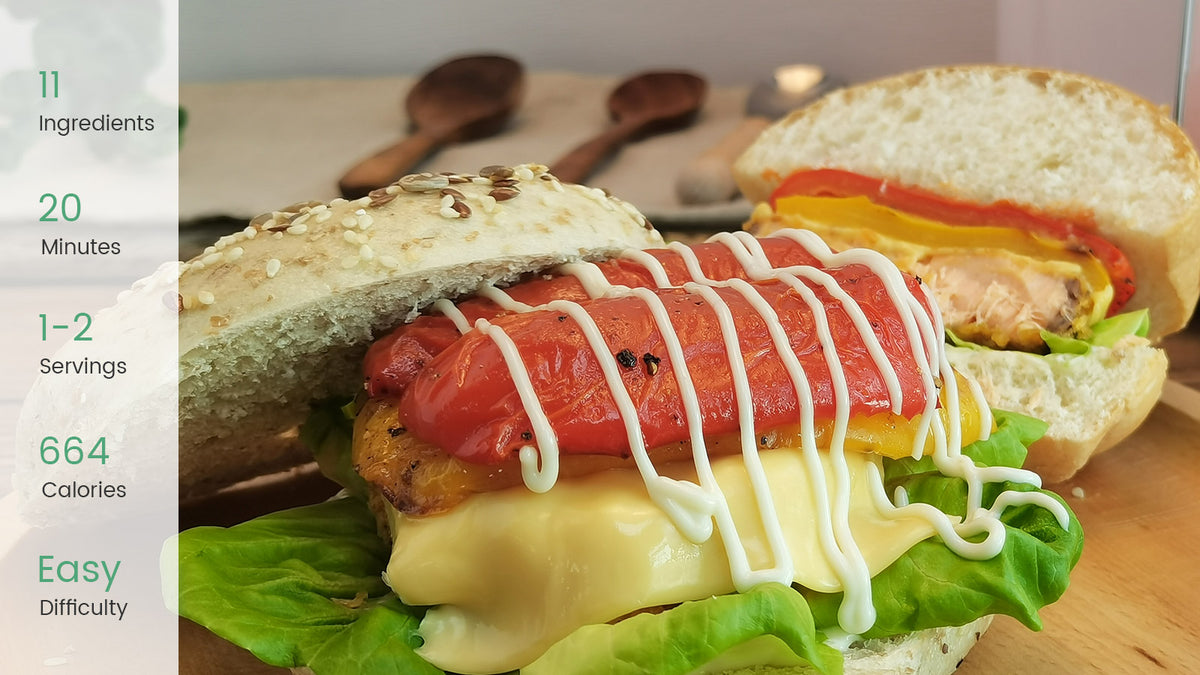 Smoked Salmon Burger-KOOC's Recipes – KOOC Official
