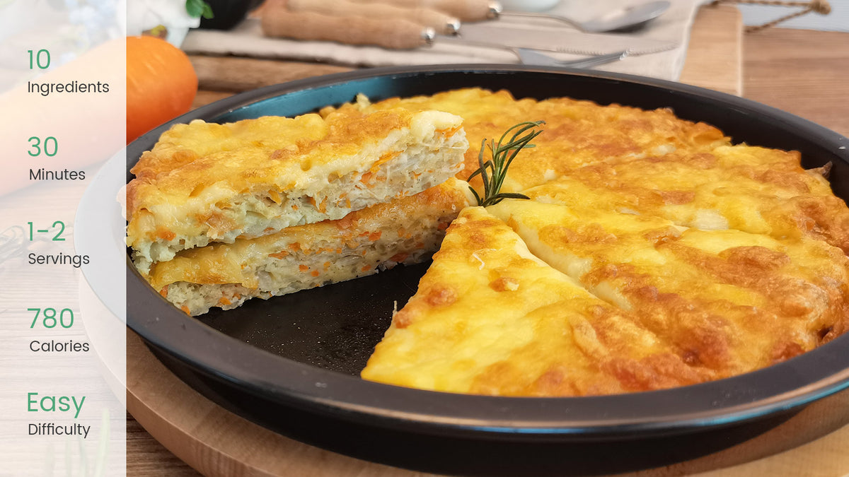 Vegetable Omelet Pizza - KOOC's Recipes – KOOC Official