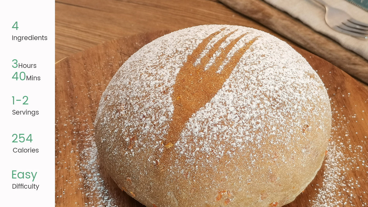 Homemade Carrot Whole Wheat Bread - KOOC's Recipes – KOOC Official