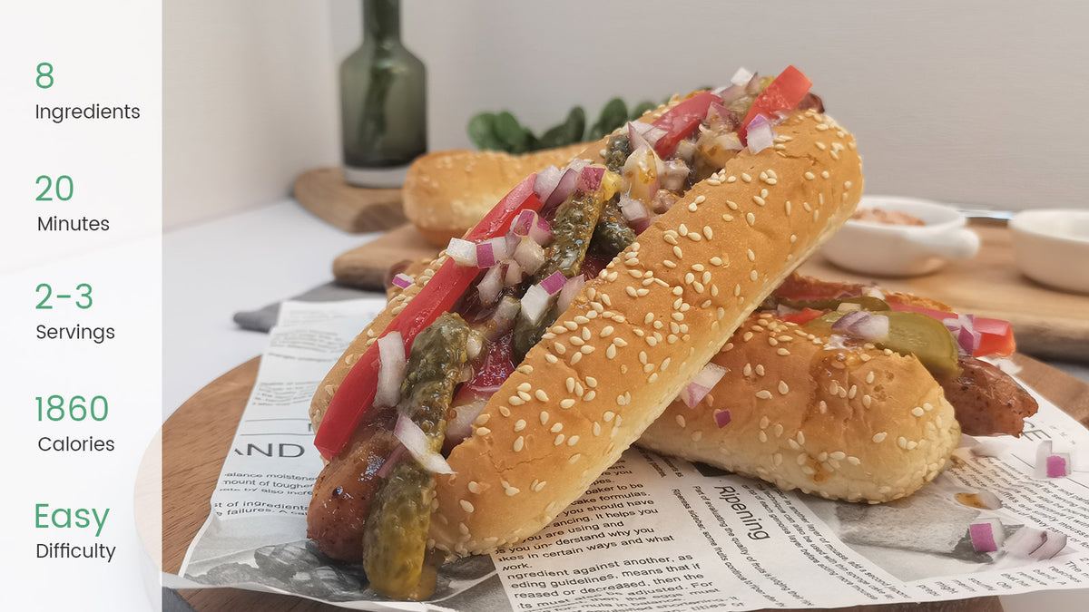 Chicago-style hot dog - KOOC's Recipes – KOOC Official