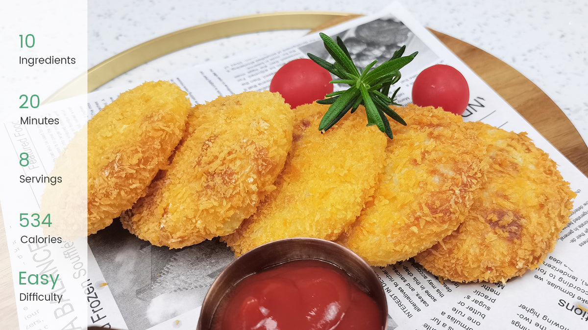 Cheese Stuffed Mashed Potato Balls KOOC's Recipes KOOC Official