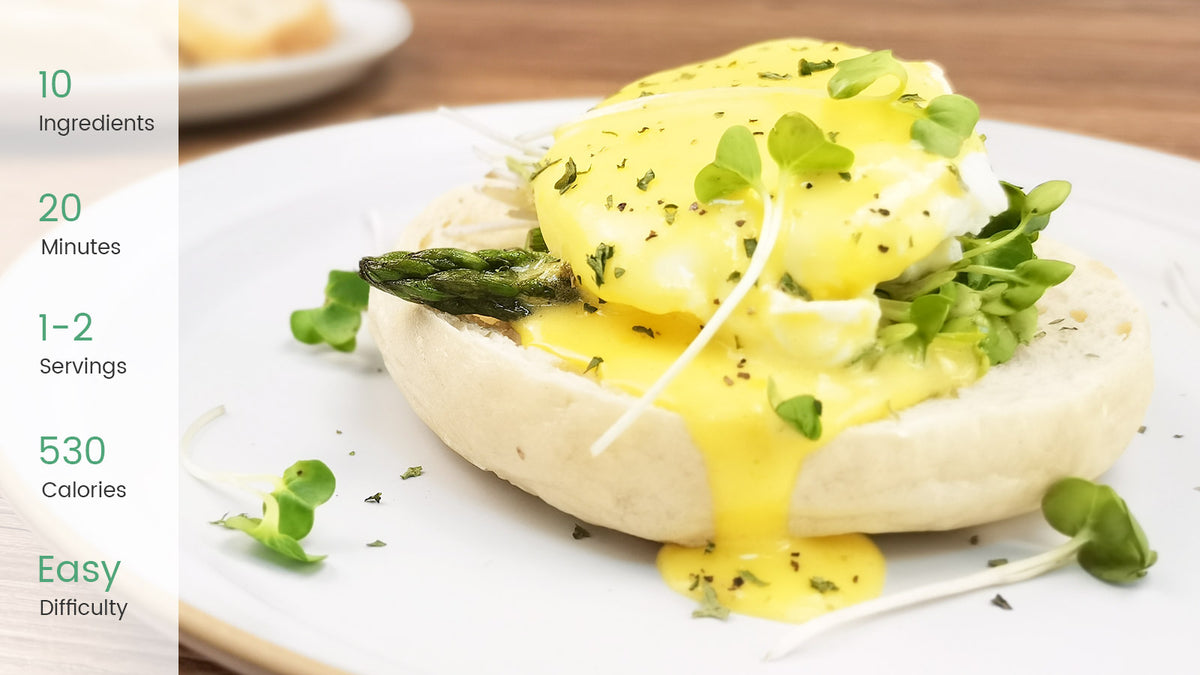 Open-faced Sandwich with Hollandaise Sauce - KOOC's Recipes
&ndash; KOOC Official