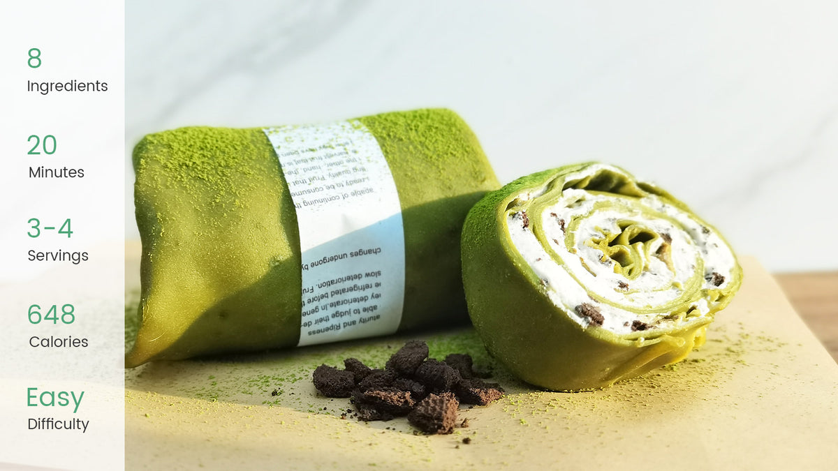 Oreo Matcha Towl Roll - KOOC's Recipes – KOOC Official