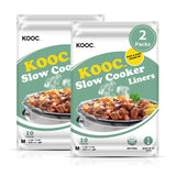 Load image into Gallery viewer, KOOC - Premium Disposable Slow Cooker Liners, M Size Fit 1.5 to 3 Quart, 2 Packs