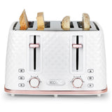 Load image into Gallery viewer, KOOC - Premium Large Toaster, 4 Slice, White