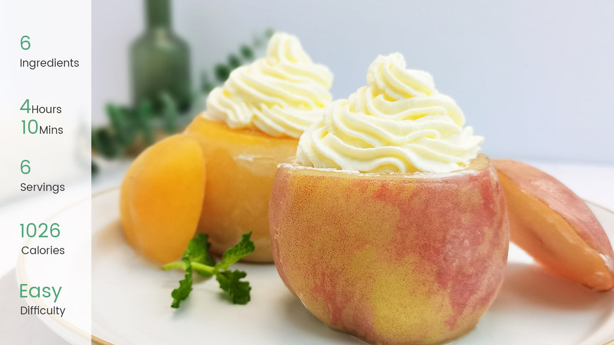 Homemade Peach Ice Cream-KOOC's Recipes – KOOC Official
