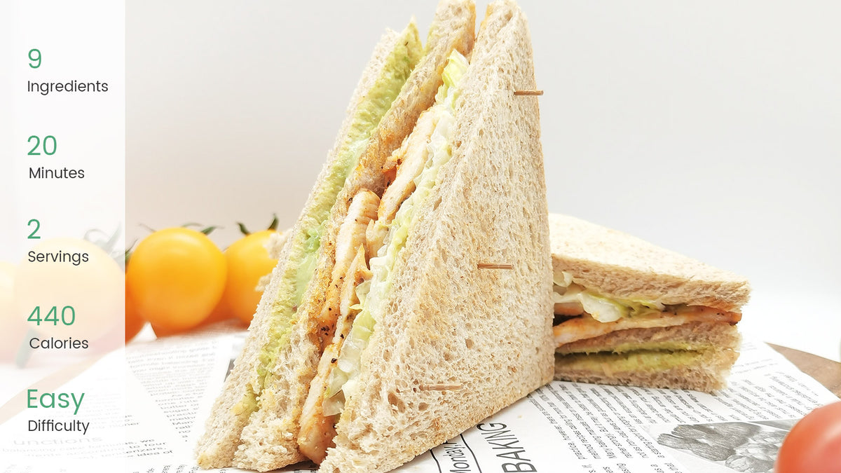 Healthy Chicken Sandwich - KOOC's Recipes – KOOC Official