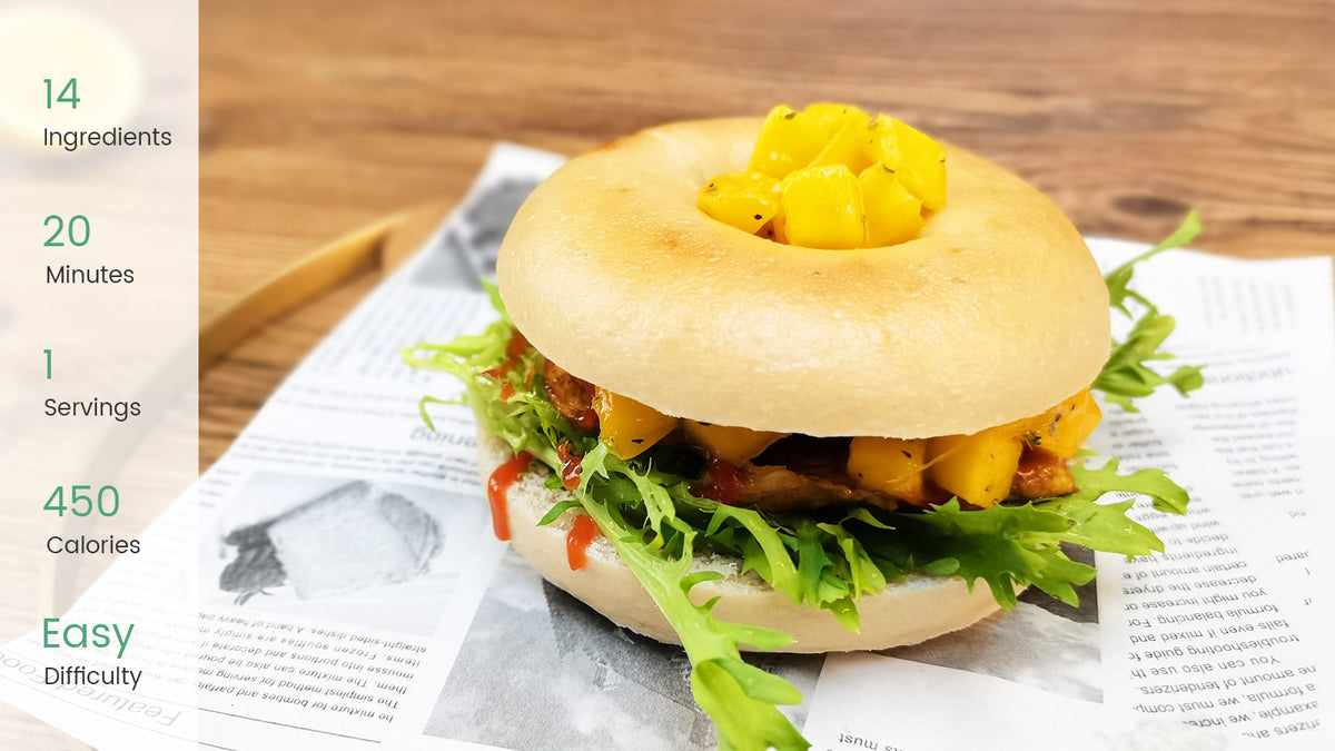 Mango Salsa and Curry Chicken Sandwich - KOOC's Recipes – KOOC Official