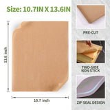 Load image into Gallery viewer, KOOC Premium 10.7x13.6 Inch Parchment Paper Sheets（170-Pack ）
