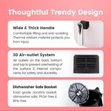 Load image into Gallery viewer, KOOC - Premium Air Fryer, 3.5 L, Pink