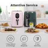 Load image into Gallery viewer, KOOC - Premium Air Fryer, 3.5 L, Green