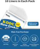 Load image into Gallery viewer, KOOC - Premium Disposable Slow Cooker Liners, XL Size Fit  6QT - 10Quart