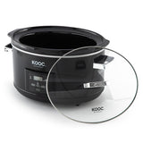 Load image into Gallery viewer, KOOC - Premium Programmable Slow Cooker - 8.5 Quart, with Free Liners