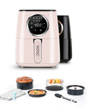 Load image into Gallery viewer, KOOC - Premium Pink Air Fryer, 4.5 Quart