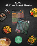 Load image into Gallery viewer, KOOC - Air Fryer Recipe Magnetic Cheat Sheet