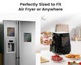 Load image into Gallery viewer, KOOC - Air Fryer Recipe Magnetic Cheat Sheet