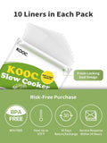 Load image into Gallery viewer, KOOC - Premium Disposable Slow Cooker Liners, L Size Fit 4 to 8.5 Quart, 3 Packs