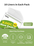 Load image into Gallery viewer, KOOC - Premium Disposable Slow Cooker Liners, L Size Fit 4 to 8.5 Quart