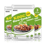 Load image into Gallery viewer, KOOC - Premium Disposable Slow Cooker Liners, L Size Fit 4 to 8.5 Quart