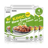 Load image into Gallery viewer, KOOC - Premium Disposable Slow Cooker Liners, L Size Fit 4 to 8.5 Quart