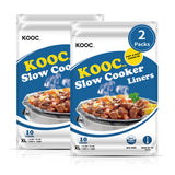 Load image into Gallery viewer, KOOC - Premium Disposable Slow Cooker Liners, XL Size Fit 6 to 10 Quart, 2 Packs